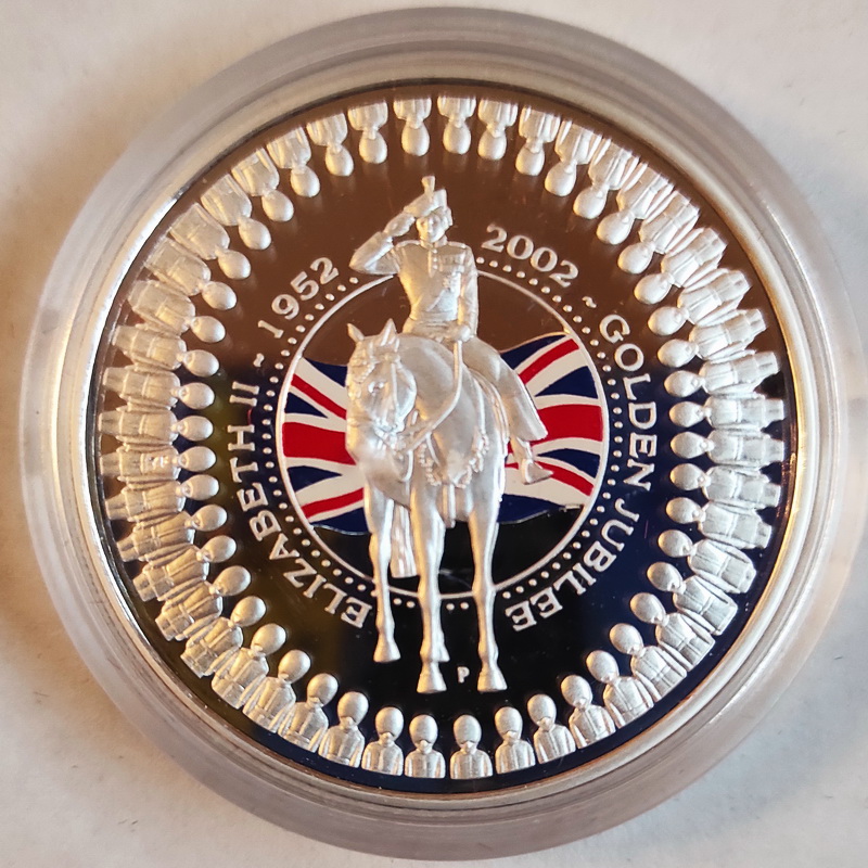 Australia 1dol 2002 Elizabeth 50 univers 1