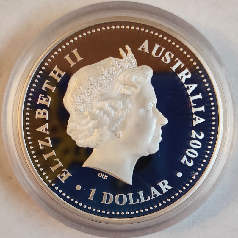 Australia 1dol 2002 Elizabeth 50 univers 2