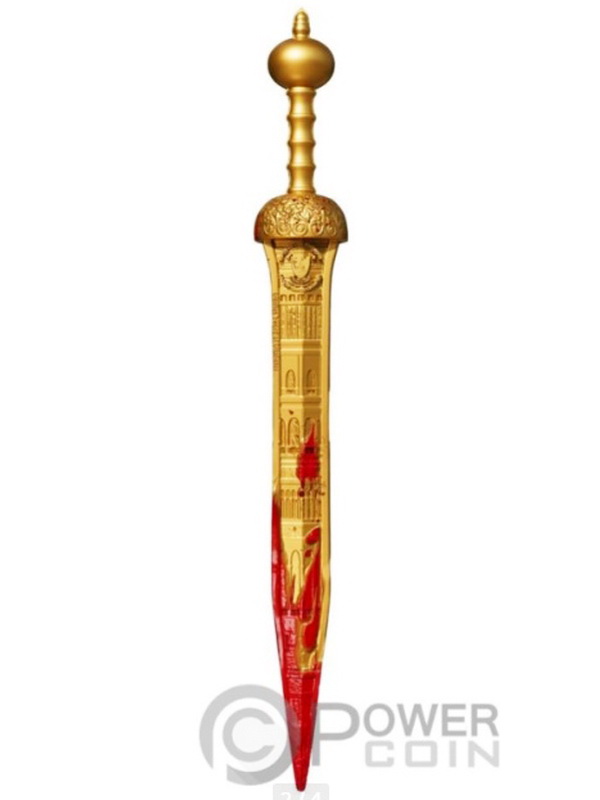 Gladius Legendary Weapons Gilded 2oz 2025 2