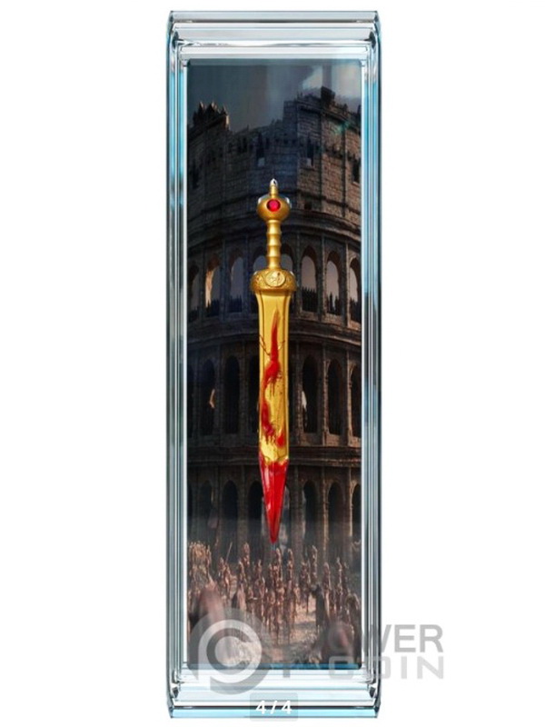 Gladius Legendary Weapons Gilded 2oz 2025 3
