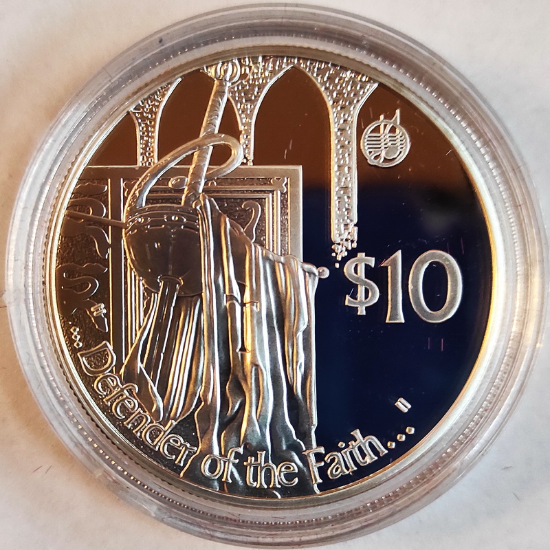 Fiji 10 dollars 2002 2 Elizabeth II Golden Jubilee 1