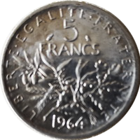 Marianna 5francs 1965 eskiz2