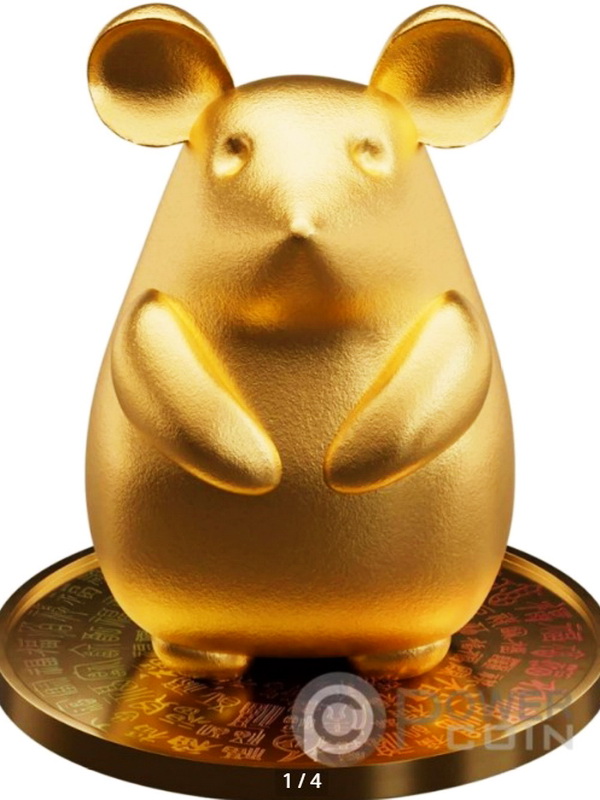 RAT Chinese Zodiac Bimetal Ghana 2026 1