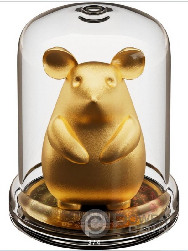 RAT Chinese Zodiac Bimetal Ghana 2026 3