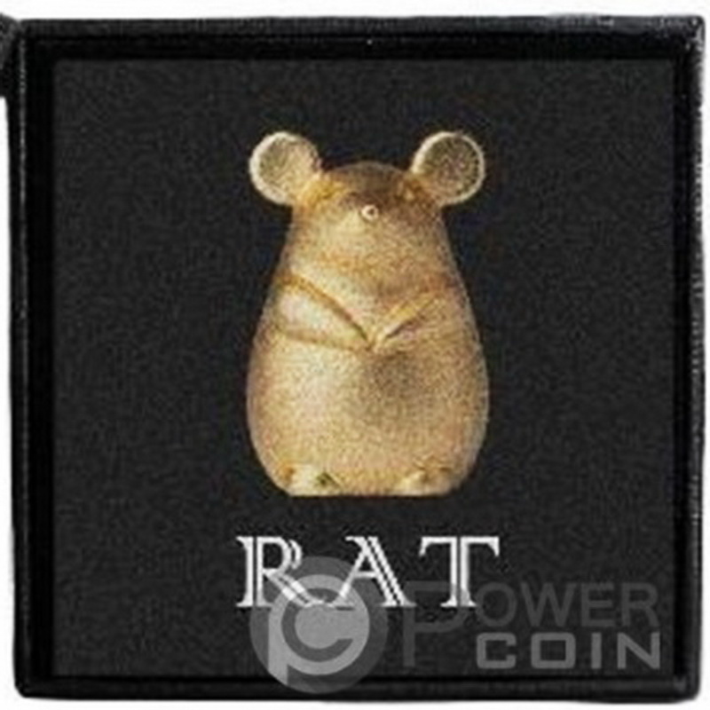 RAT Chinese Zodiac Bimetal Ghana 2026 4
