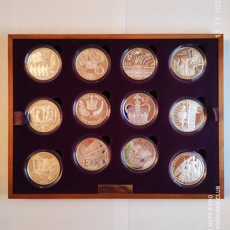 Elizabeth 50 univers set 2