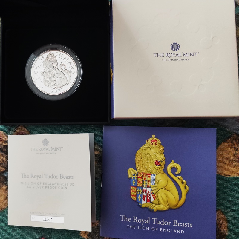 Lion 2022 proof 1oz 3