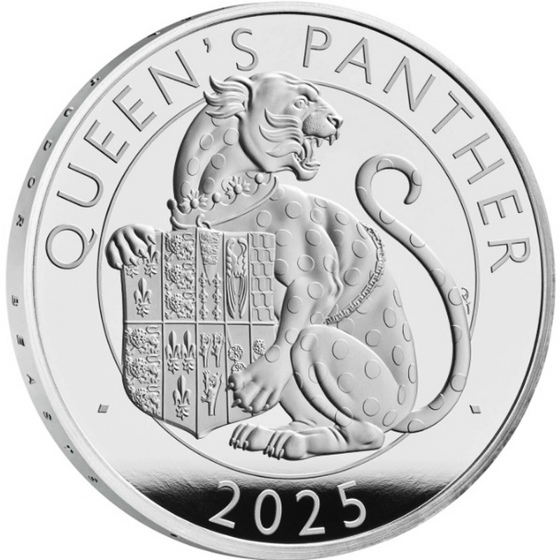 Queens Panter 2025 proof 1oz 1