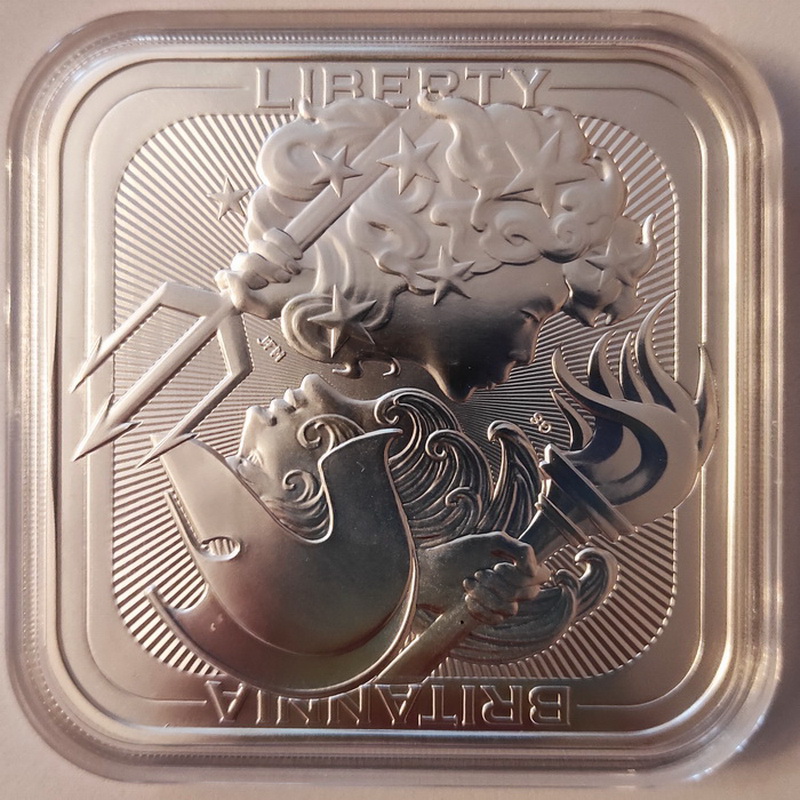 Britannia Liberty bar 10oz 4