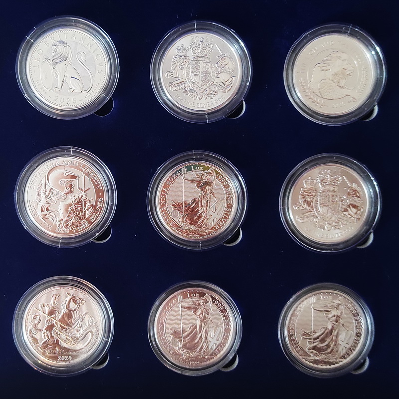 Britannia set box 12 coins 1oz 2025 2026 3