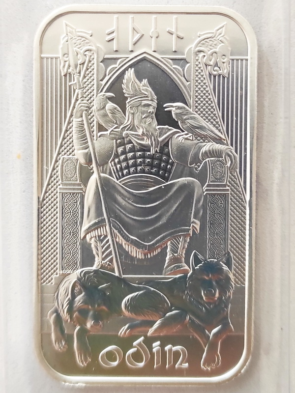 Odin silver bar 1 oz 3