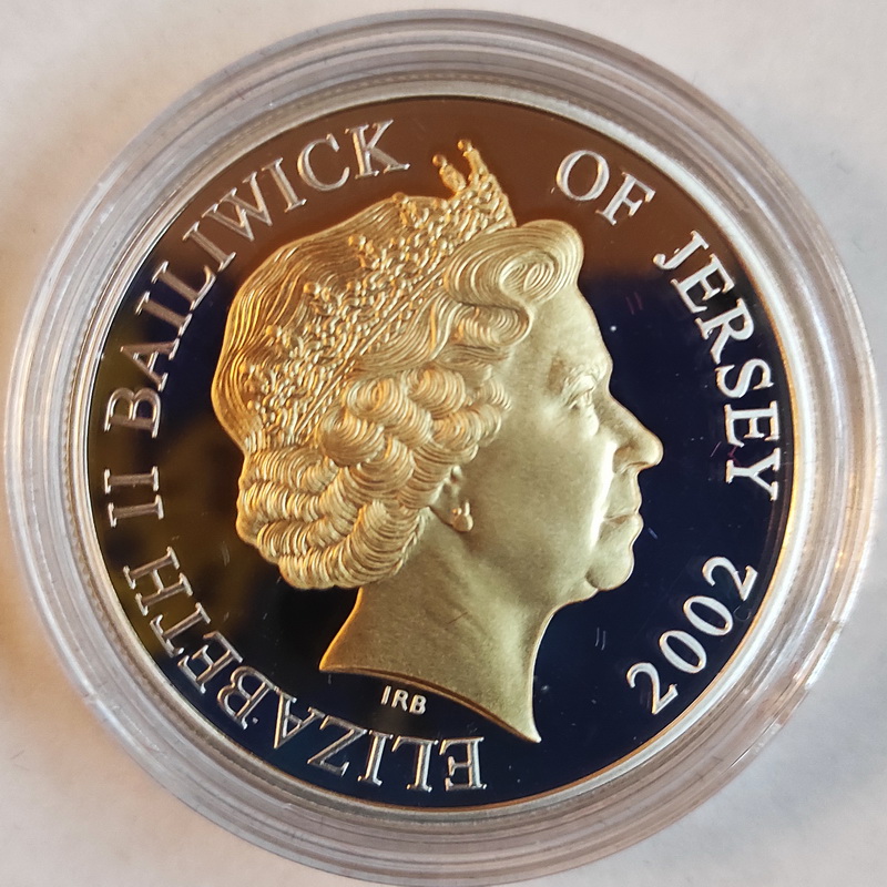 Jersey 5 pound 2002 Golden Jubiley 2