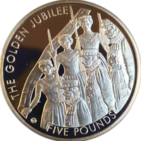 Jersey 5 pound 2002 Golden Jubiley eskiz1