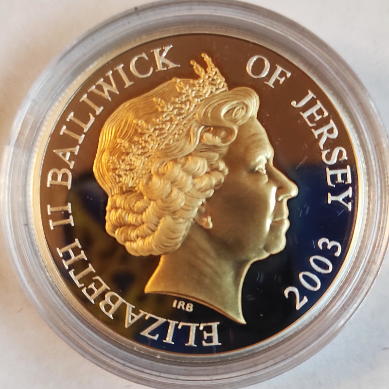 Jersey 5 pound 2003 Golden Jubiley 2