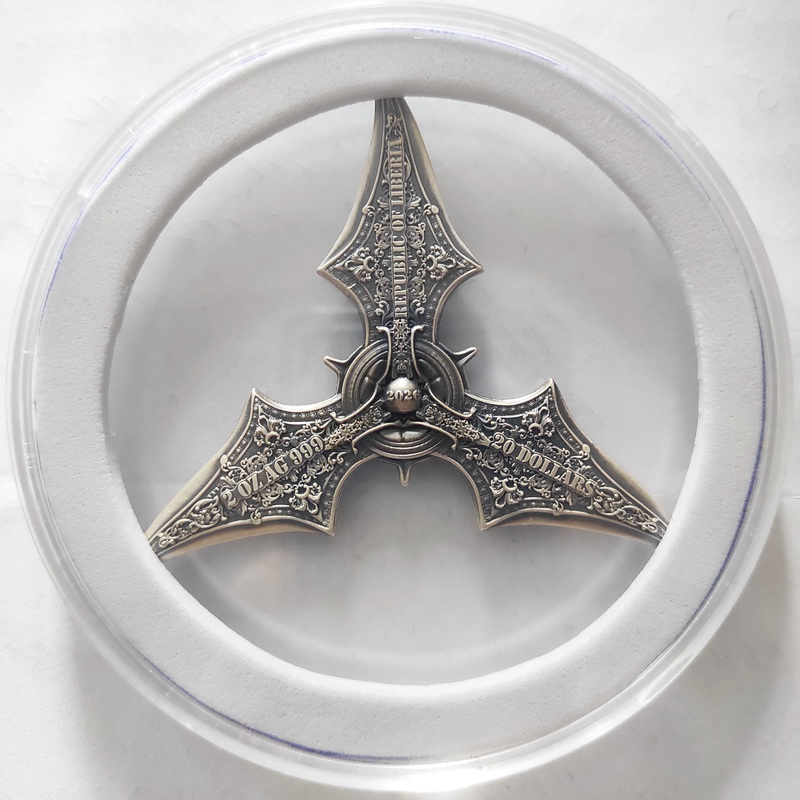 SHURIKEN Ninja 2oz Liberia 2026 9