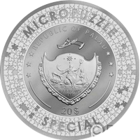 CREATION OF ADAM Micropuzzle Treasures 5Oz Palau 2023 eskiz2