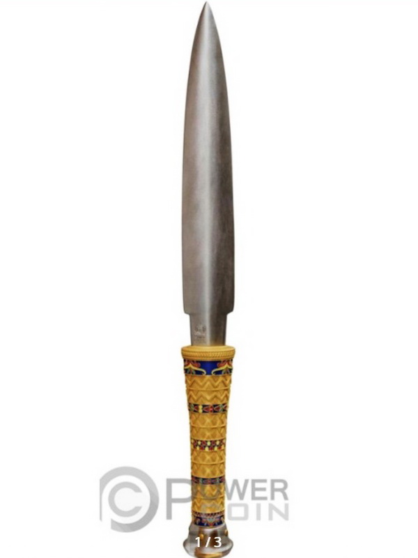 KING TUTANKHAMUN DAGGER 2oz 2025 1