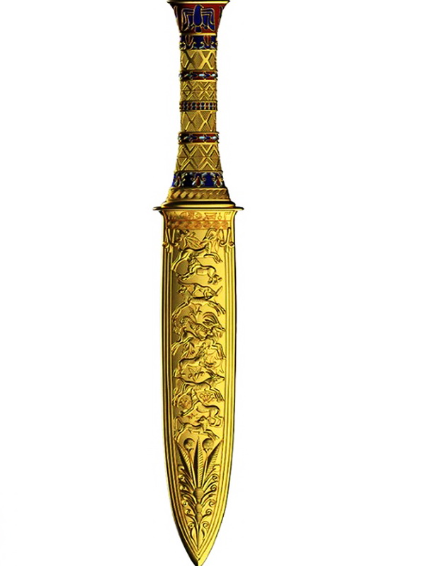 King Tutankhamun Dagger 2oz 1