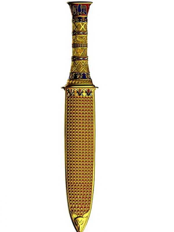 King Tutankhamun Dagger 2oz 2