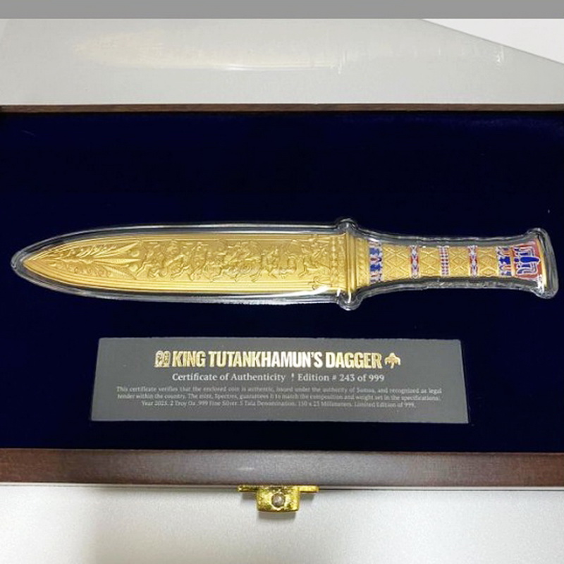 King Tutankhamun Dagger 2oz 6