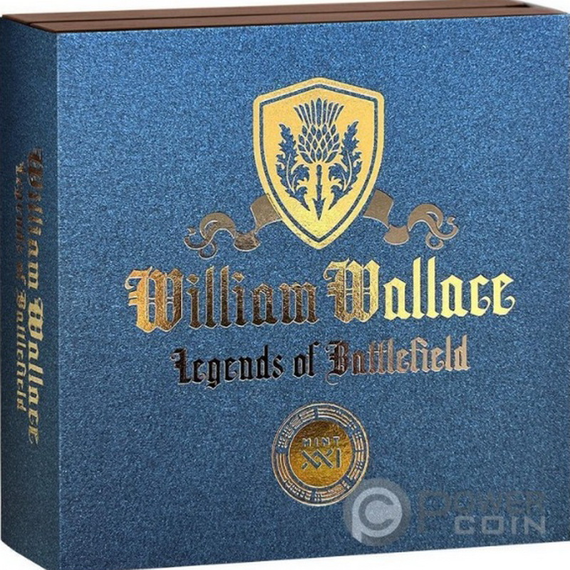 WILLIAM WALLACE Legends Of Battlefield 2oz Samoa 2026 4