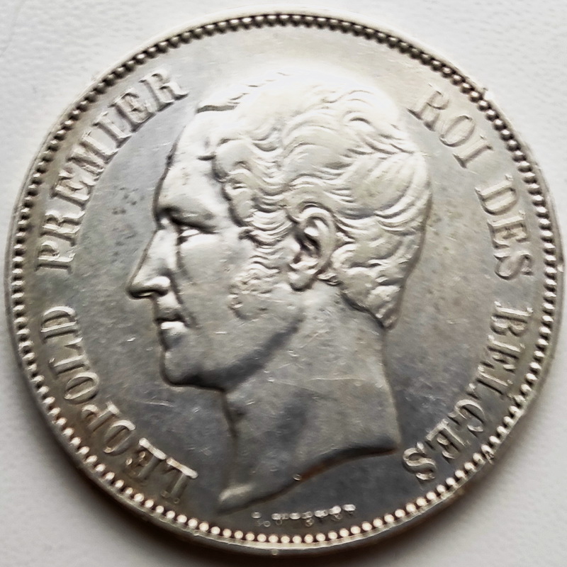 Leopold I 5francs 1865 1