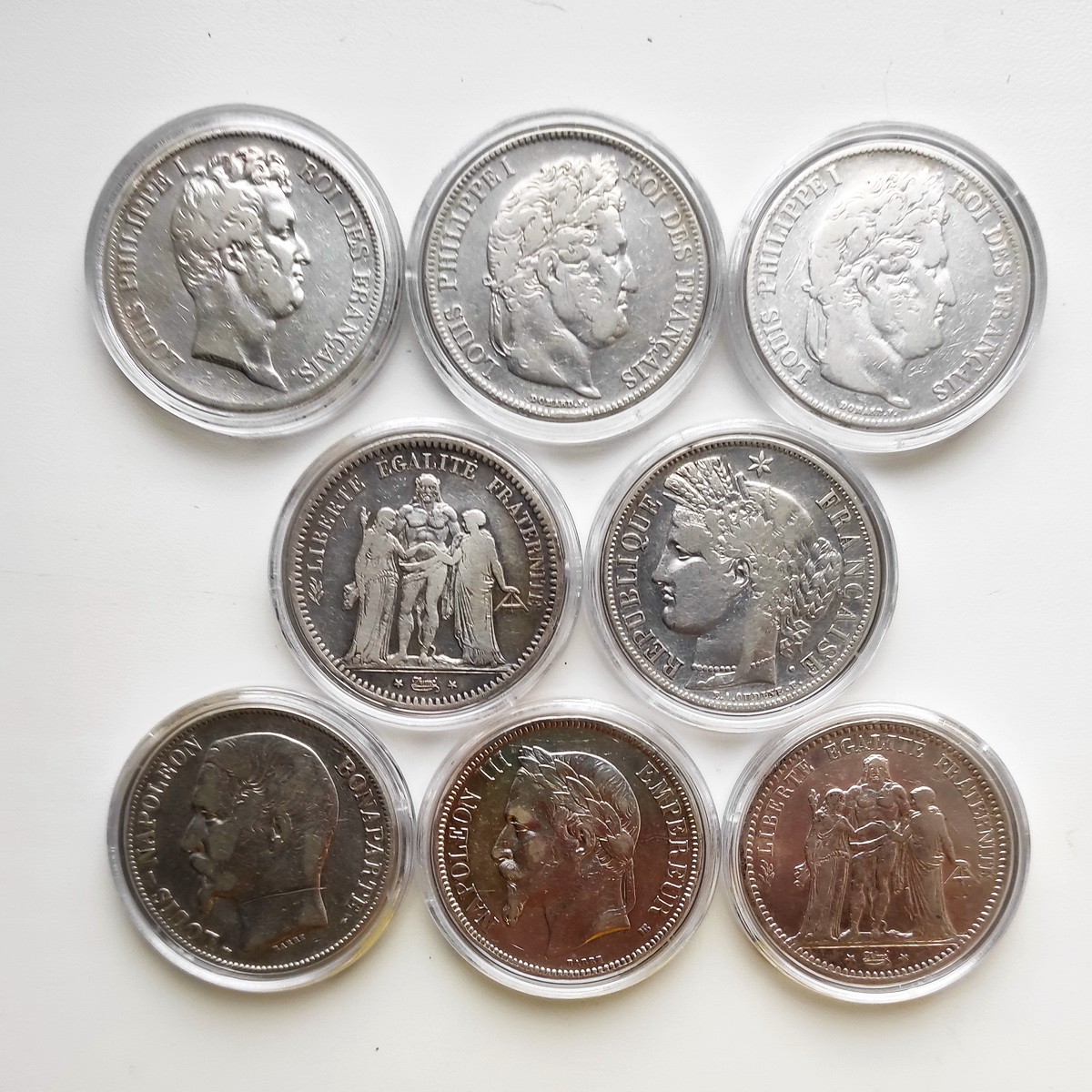 France 5francs set 1