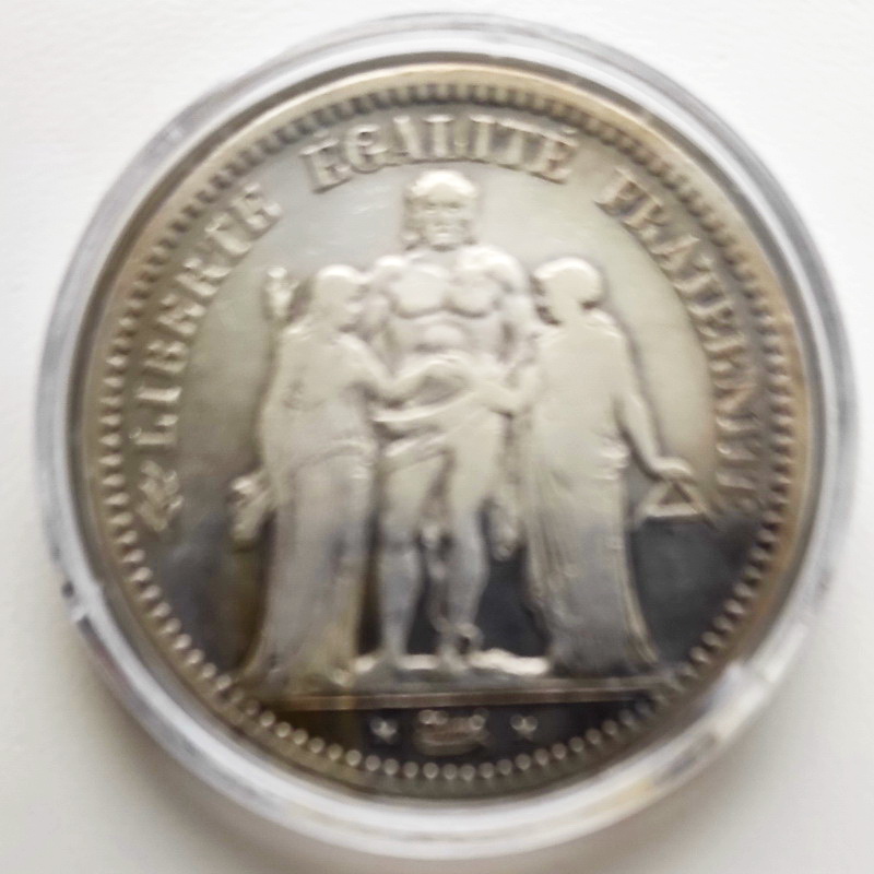 Hercules 5francs 1848 3