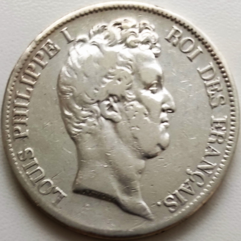 Louis Philippe I 5francs 1831 1