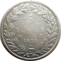 Louis Philippe I 5francs 1831 eskiz2