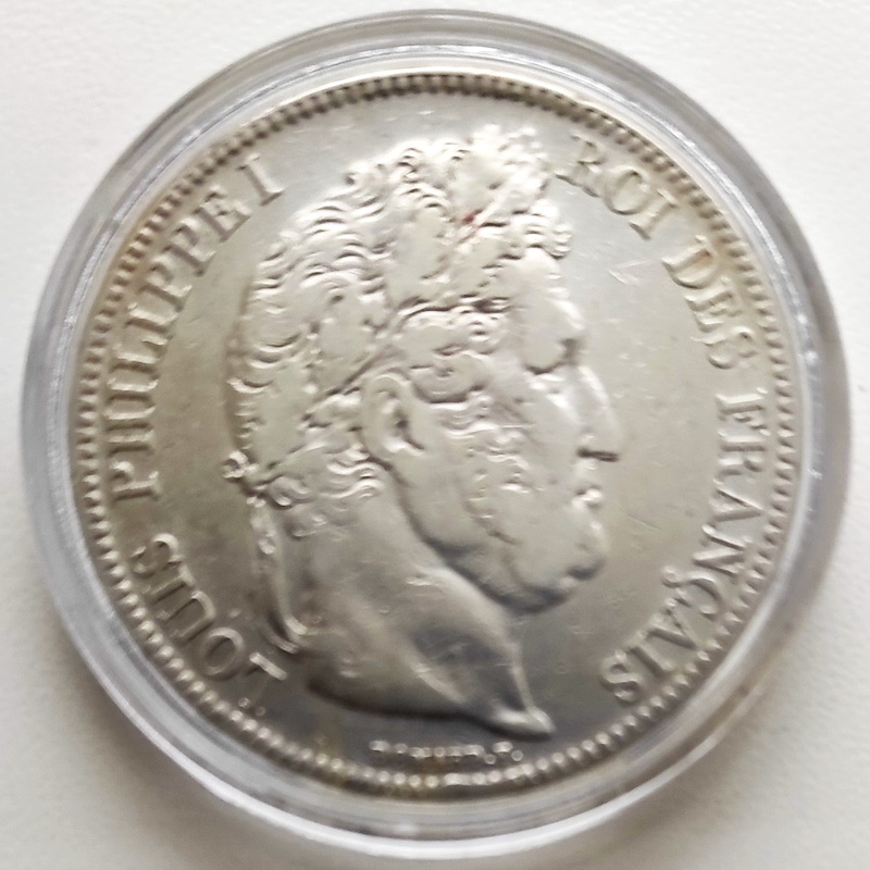 Louis Philippe I 5francs 1833 3