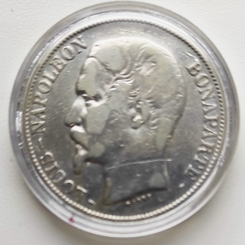 Napoleon III 5francs 1852 3