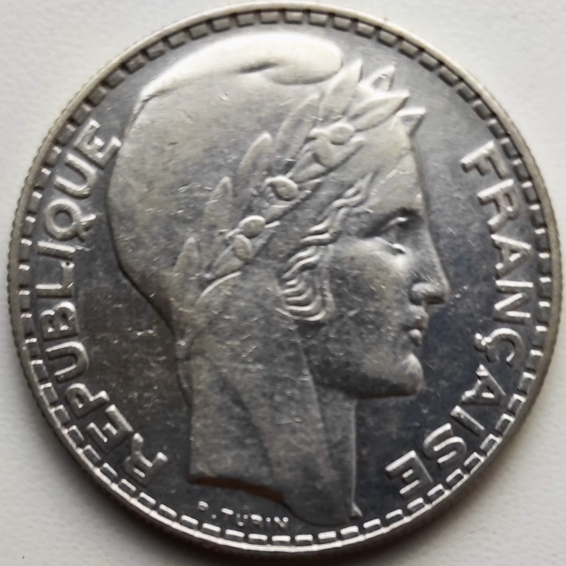 Republic 20francs 1933 1