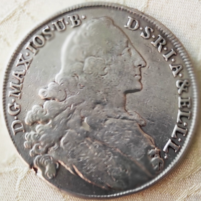 Patrona Bavariae Thaler 1765 1