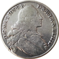 Patrona Bavariae Thaler 1765 eskiz1