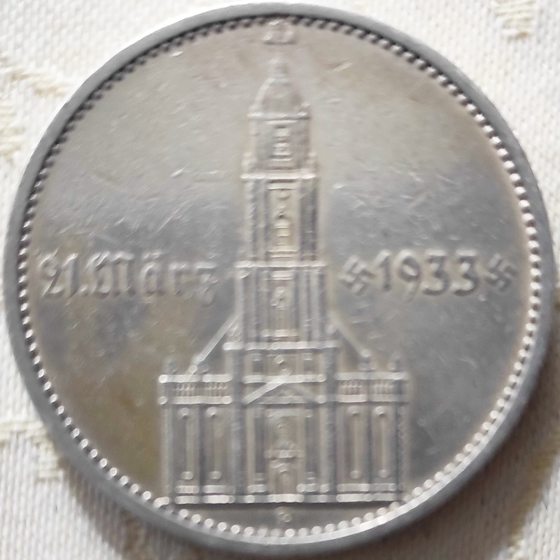 5 marks chircha 1934 uv 1