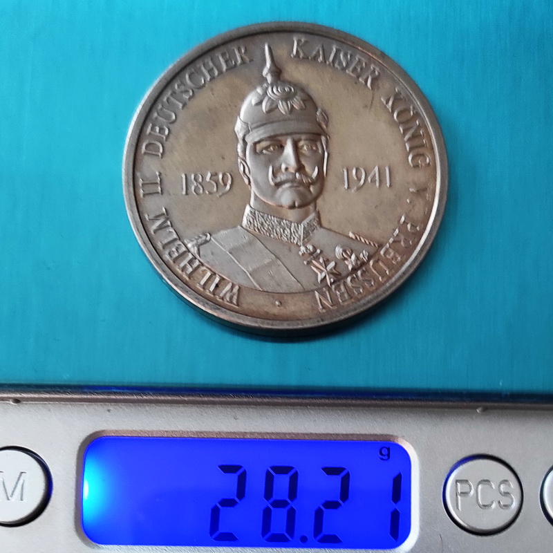 Wilhelm II medal 3