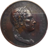 Leopold I Bruges 1856 eskiz1