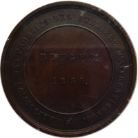 Leopold I Bruges 1856 eskiz2
