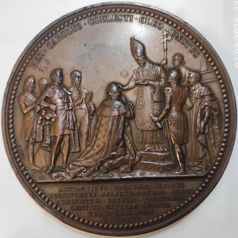 Charles X coron 1825 2