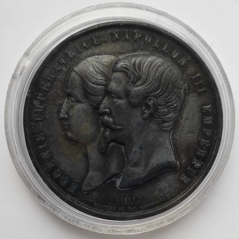 Napoleon III Palais Industr zinc 1855 1