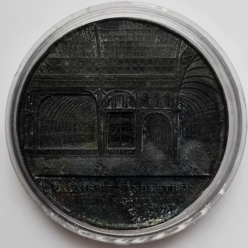 Napoleon III Palais Industr zinc 1855 2