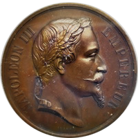 Napoleon III expo Blois 1867 eskiz1