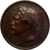 Napoleon III expo Rennes 1863 eskiz1