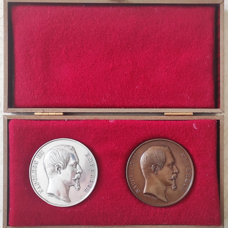Napoleon III 1855 set 1