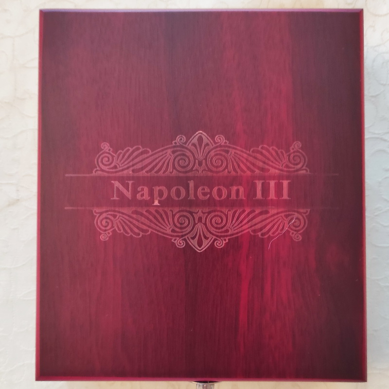 Napoleon III set box silver coins 1
