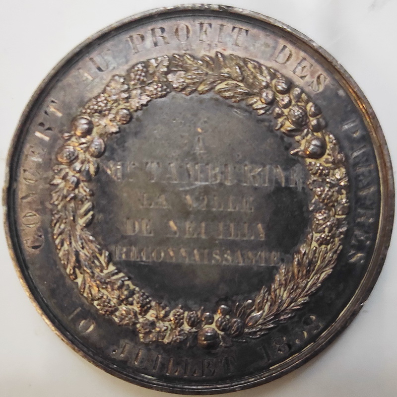 Napoleon III silver 1858 2