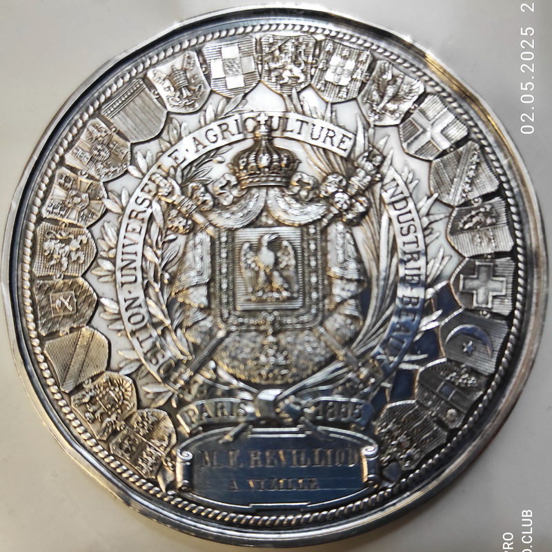 Napoleon III silver expo 1855 2