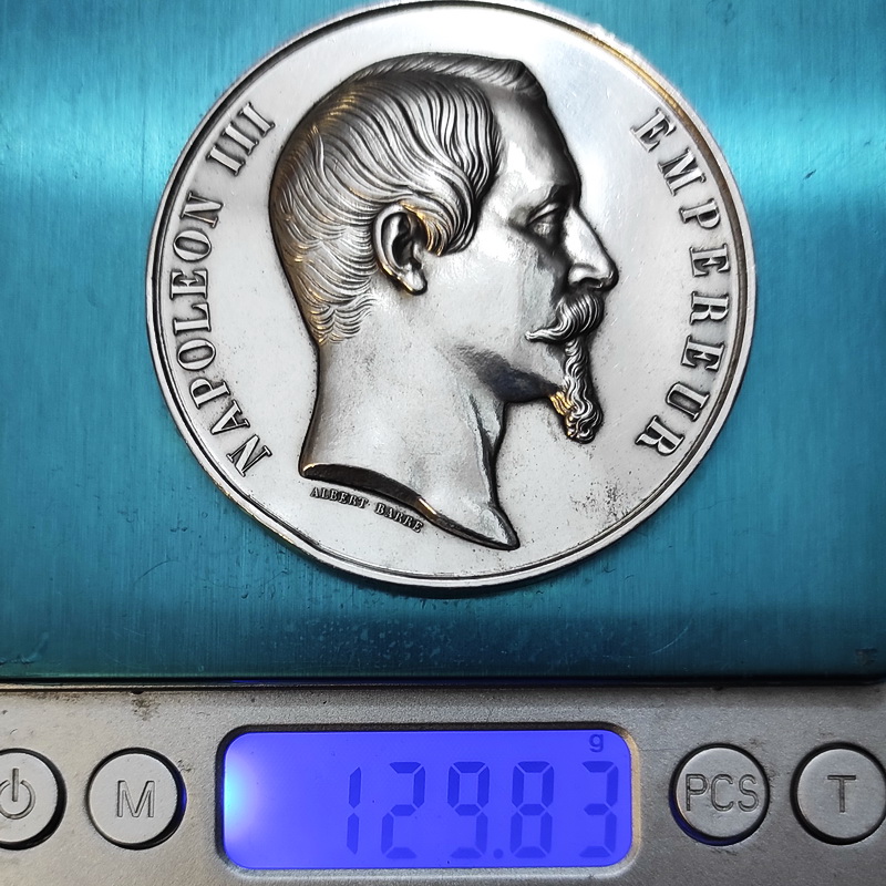 Napoleon III silver expo 1855 3