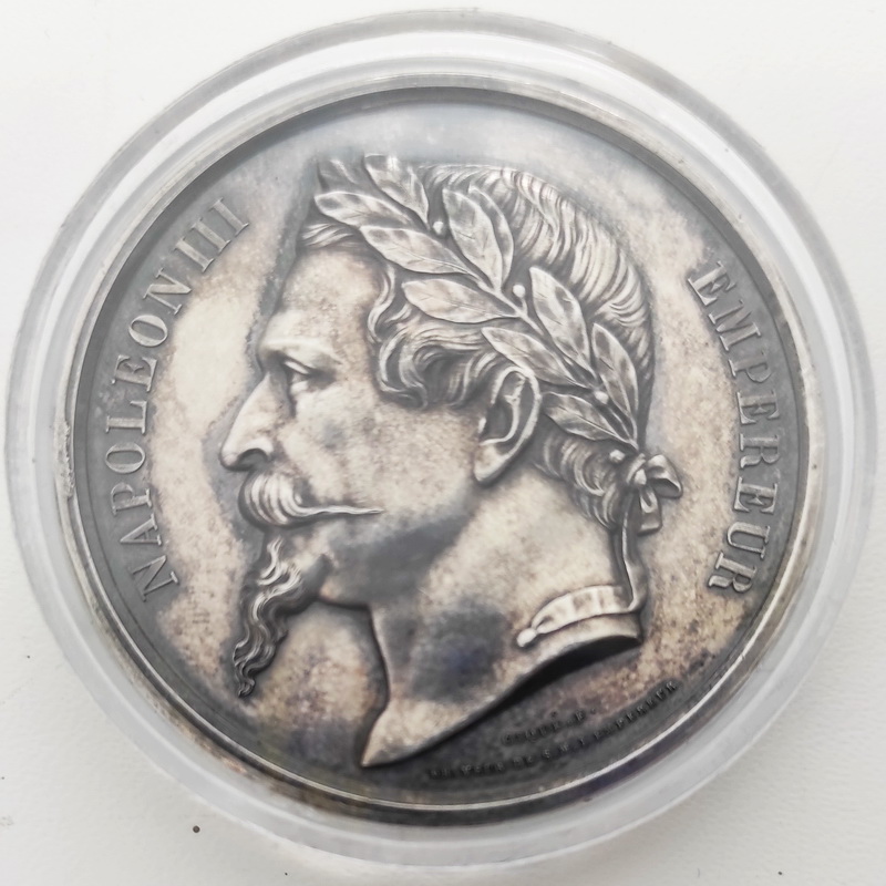 Napoleon III Concoups Nimes 1863 3